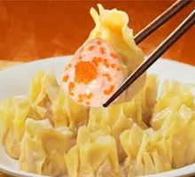 Crab Roe Black Pork Wonton