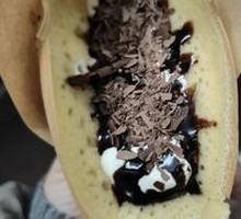 Explosive Chocolate Egg Pancake