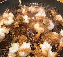 Garlic Shrimp Burger