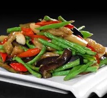 Xiang-style Green Bean Stir-fried Eggplant