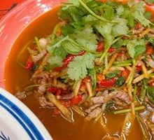 Sliced Beef with Young Ginger
