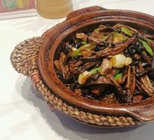 Spicy Dry Pot Enoki Mushrooms