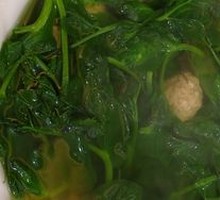 Vegetable Dumpling Soup
