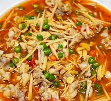 Sichuan Frog with Young Ginger