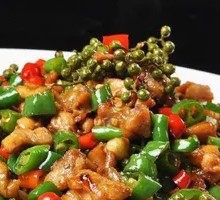 Green Pepper Chicken
