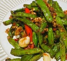 三巴酱炒四季豆