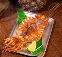 Bangkok Street Grilled Squid