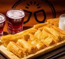 Yogurt and Fried Dough Sticks