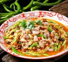 Spicy Pepper Crispy Intestine
