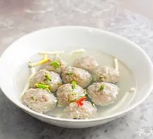 Pork Balls with Houttuynia Herb