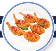 Golden Butterfly Shrimp