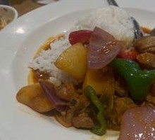Stir-Fried Northwest Large Chicken with Rice