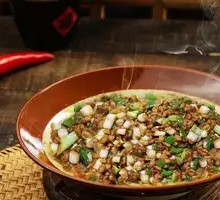 Minced Pork with Vegetables