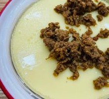 Minced Pork Steamed Egg
