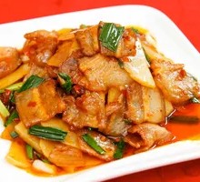 Spicy Pork with Potatoes over Rice