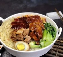 Pork Shank and Roast Duck Platter