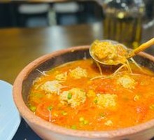 Large Tomato Meatball Soup