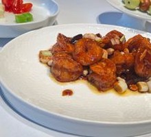 Kung Pao Shrimp with Lychee
