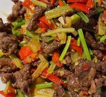 Stir-Fried Fresh Beef