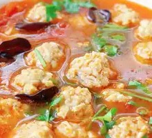 Tomato Meatball Soup