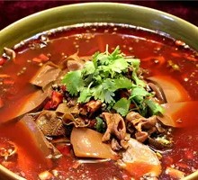 Spicy Sichuan Blood Duck Hot Pot