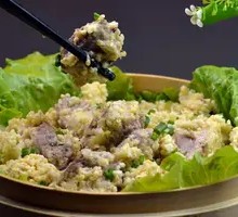 Stewed Pork Ribs with Millet