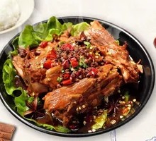 Spicy Pork Bone Rice