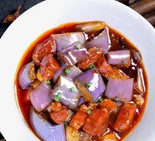 Braised Pork with Eggplant