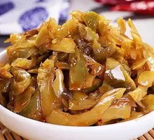 Crisp Pickled Mustard Greens