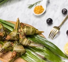 Chicken Wrapped in Pandan Leaves