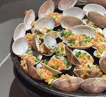 Iron Plate Grilled Clams
