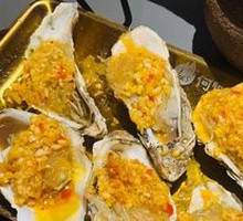 Double-Flavor Grilled Fresh Oysters