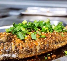 Spicy Grilled Crucian Carp