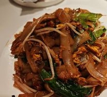 Barbecue Pork Fried Rice Noodles