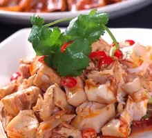 Spicy Rabbit Dice Salad