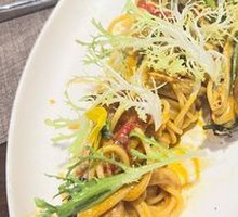 Tom Yum Seafood Pasta