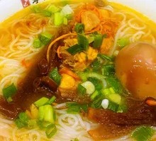 Chicken Rice Noodles with Deer Mushroom