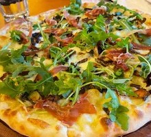 Black Truffle Air-Dried Ham Pizza