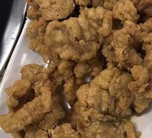 Fried Crispy Meat Snack