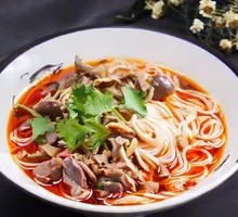 Braised Chicken Offal Rice Noodles