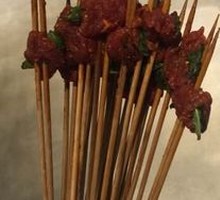 Mint Beef Skewers