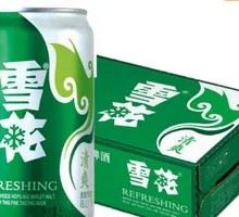 Snowflake Refreshing Canned Beer