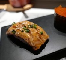 Grilled Salmon Sushi