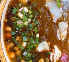 Fatty Intestine with Sweet Potato Noodles