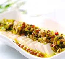 Sichuan Tofu with Dipping Sauce