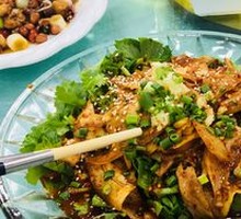 Cold-mixed pig's head meat