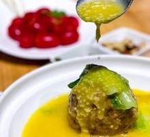 Crab Roe Lion's Head Meatballs