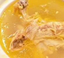 Squid and Chicken Soup