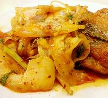 Cold-mixed pig's head meat