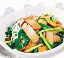 Stir-Fried Tofu Sheets